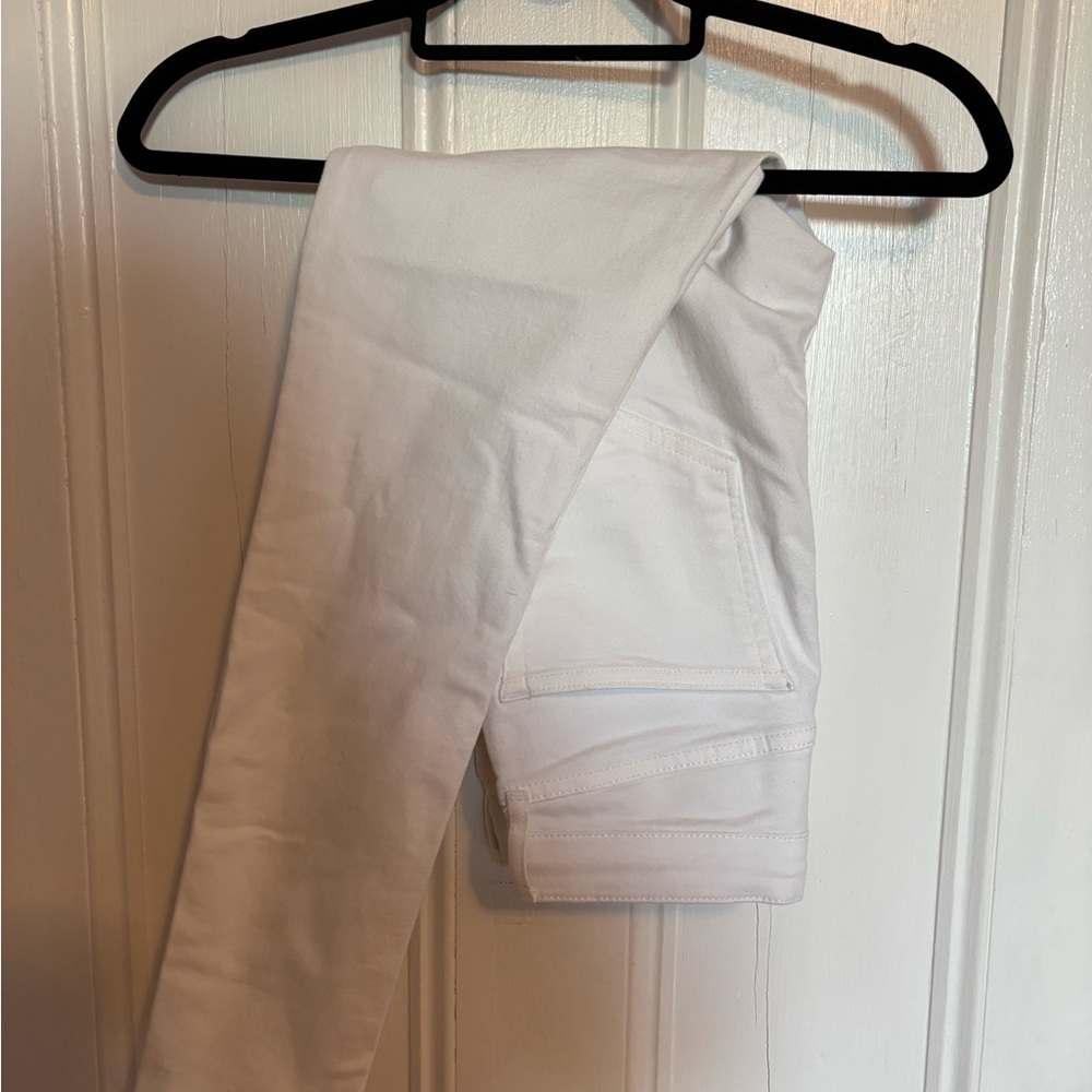 Topshop Women's White Skinny Jeans